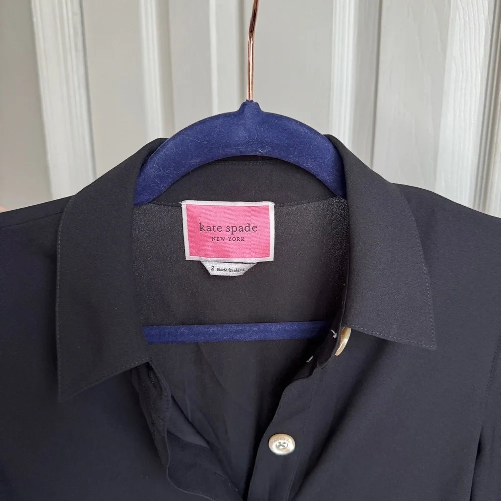 Kate Spade Button Front Shirt Dress